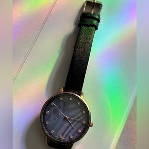 QRTZ stainless steel watch